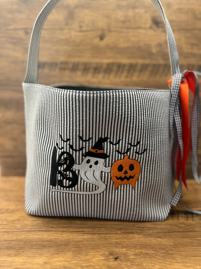 Trick or Treat Bag | Halloween Tote | Hocus Pocus | Halloween Bag | Trick or Treat Bag | Halloween Basket